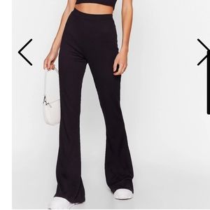 Nasty Gal high-waisted flares